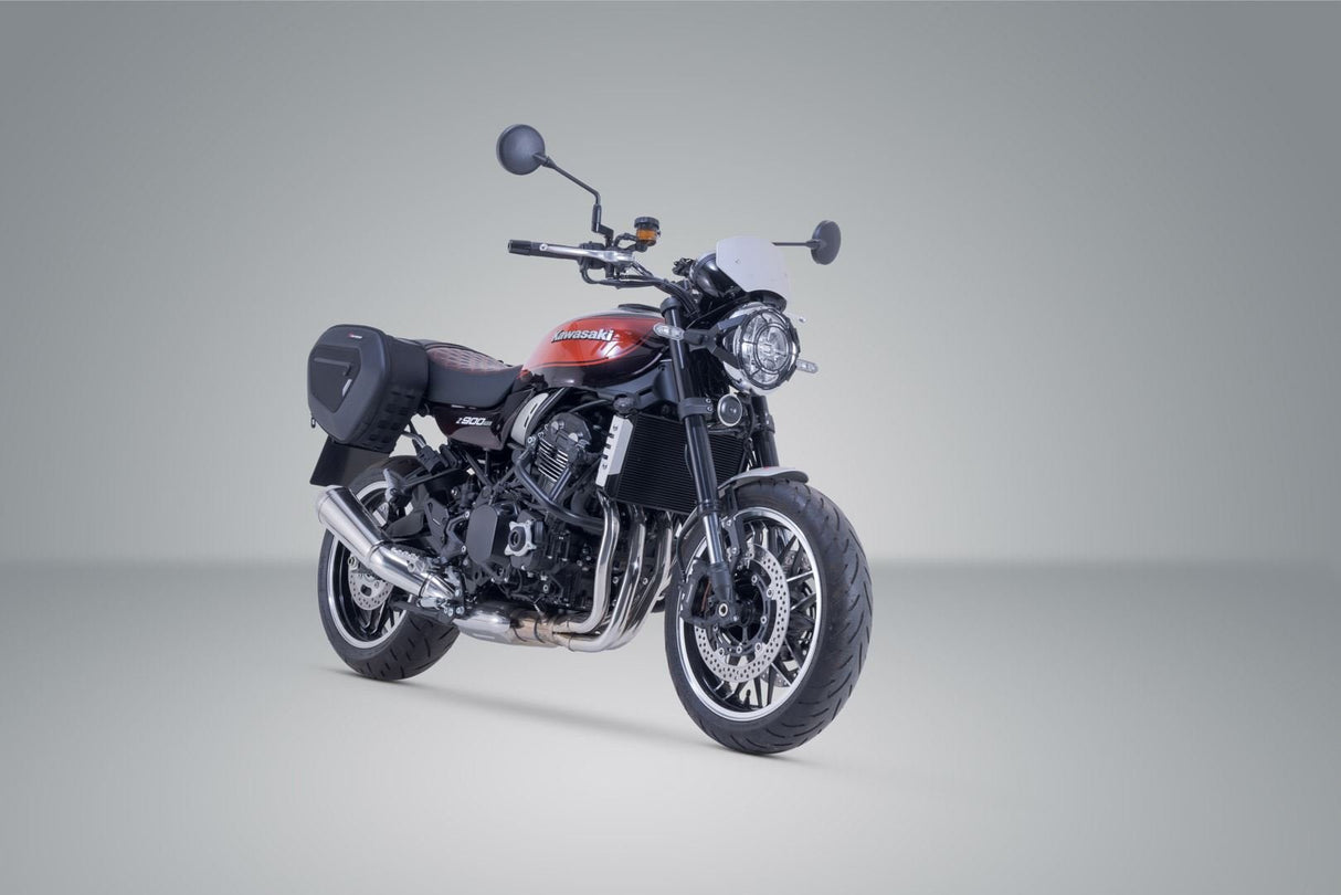 PRO BLAZE H saddlebag set Black. Kawasaki Z900RS/Cafe/SE (17 - ). - SW - Motech UK