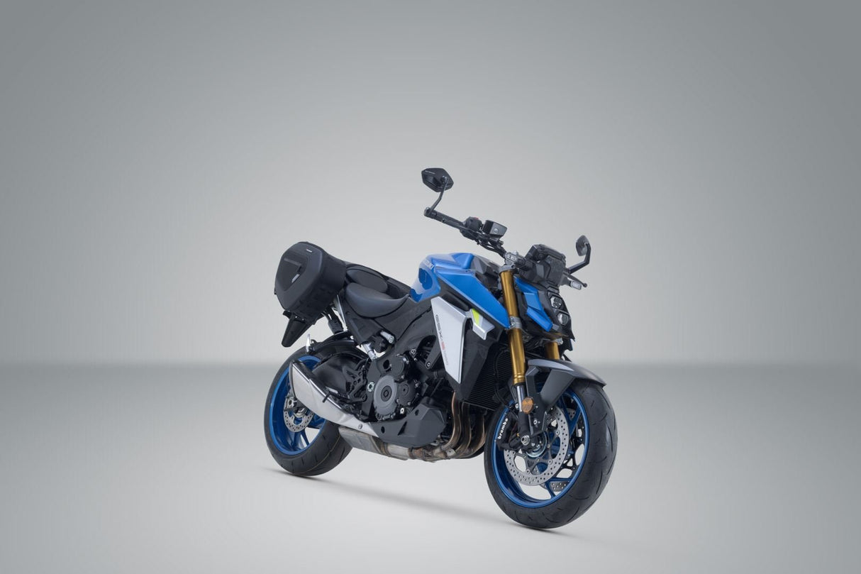 PRO BLAZE H saddlebag set Black. Suzuki GSX - S1000/F (15 - ), GSX - S950 (21 - ). - SW - Motech UK