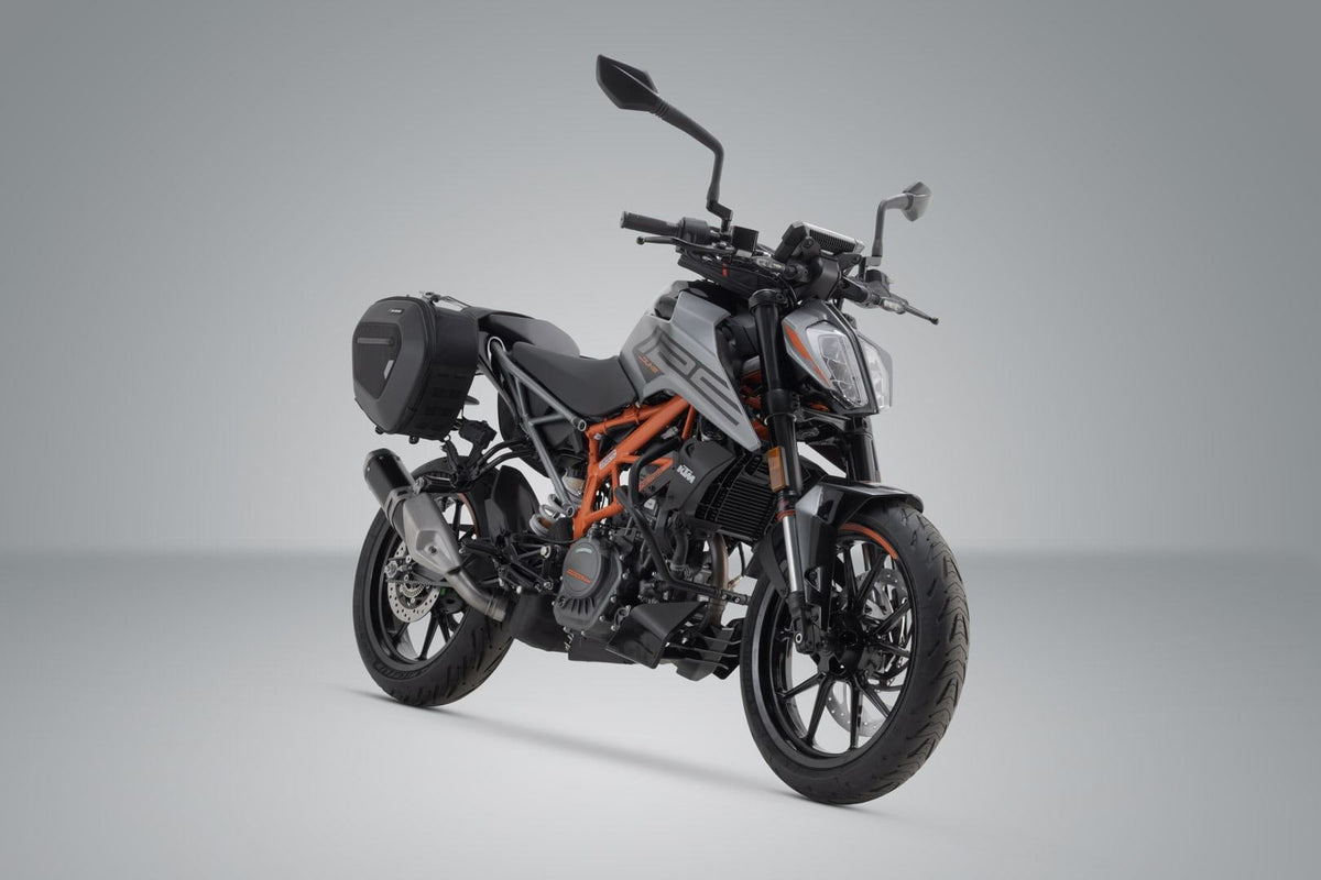 PRO BLAZE H Saddlebag Set KTM 125 / 390 Duke (17-) Black - SW-Motech UK