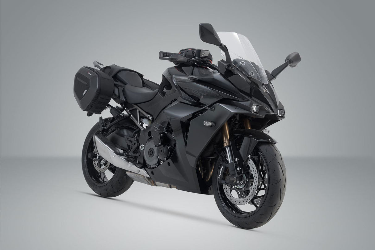 PRO BLAZE H saddlebag set Suzuki GSX - S 1000 GT (21 - ) Black - SW - Motech UK