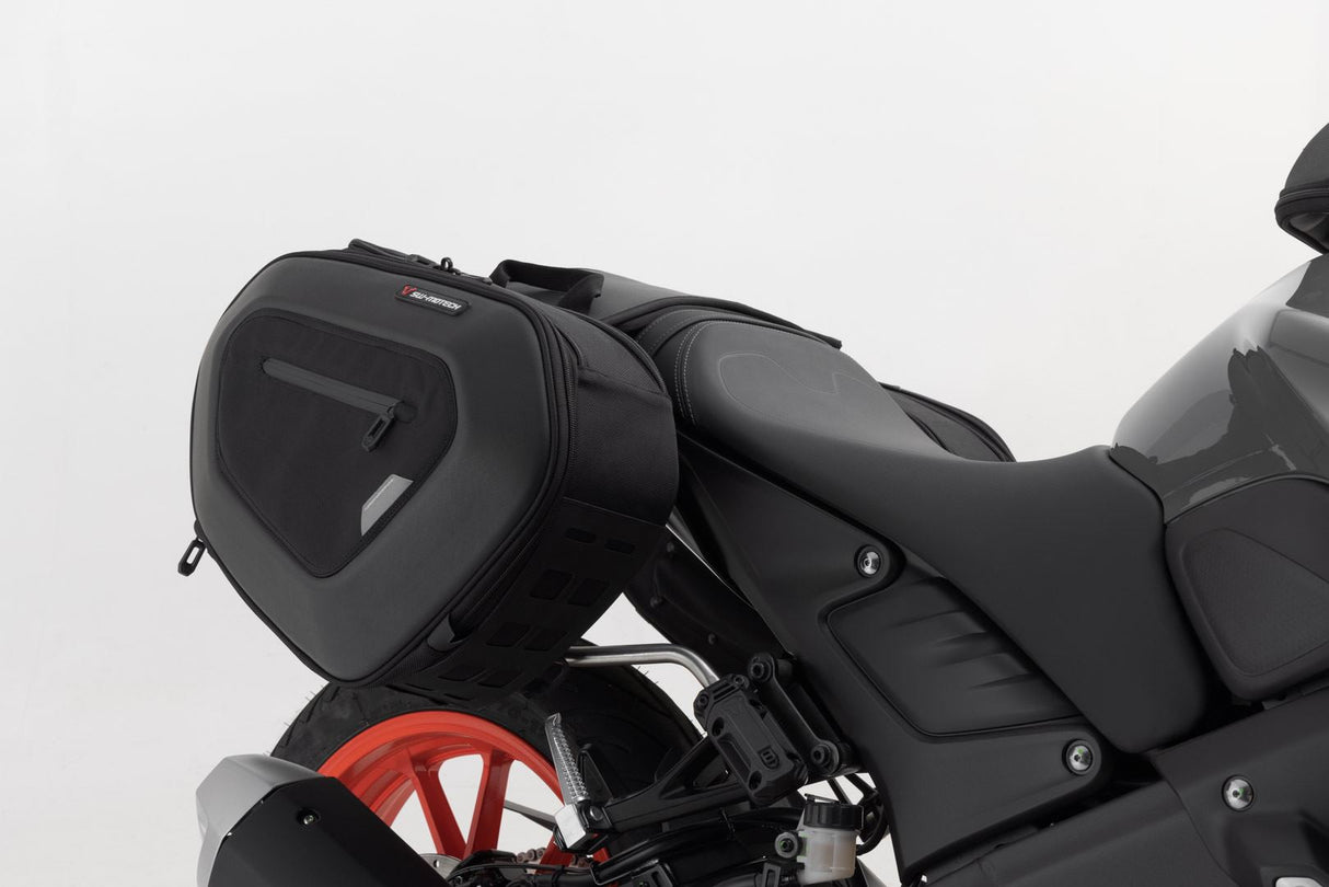 PRO BLAZE H Saddlebag Set Yamaha MT - 125 (18 - ) Black - SW - Motech UK