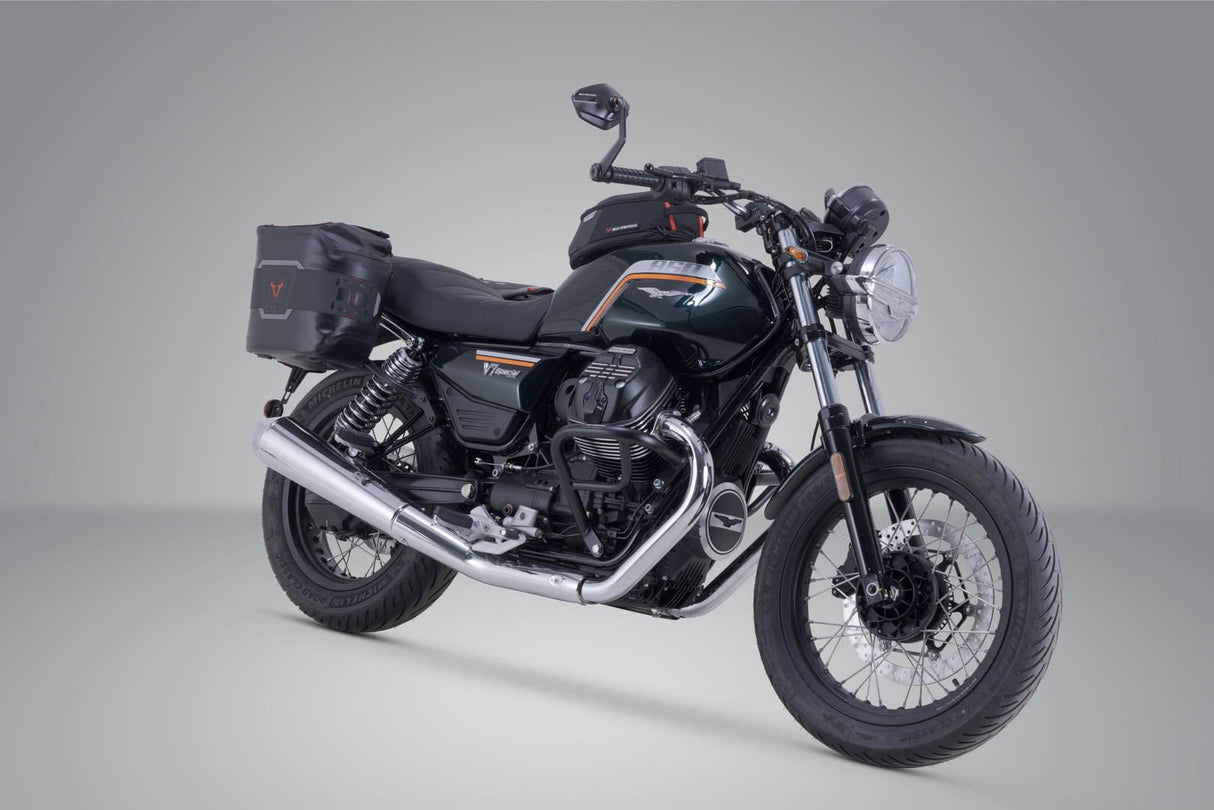 Side Bag WP system V - LOC 11/11 l. Moto Guzzi V7 models (20 - ). - SW - Motech UK