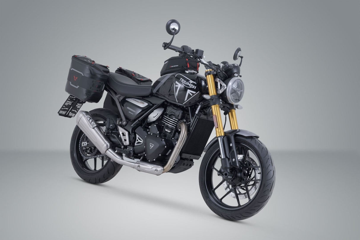 Side Bag WP system V - LOC 16/11 l. Triumph Speed 400/ Scrambler 400 X (23 - ). - SW - Motech UK