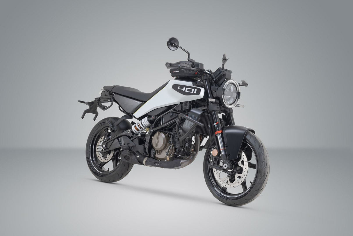 SLC left side carrier Husqvarna Svartpilen/Vitpilen 401 (23 - ). - SW - Motech UK