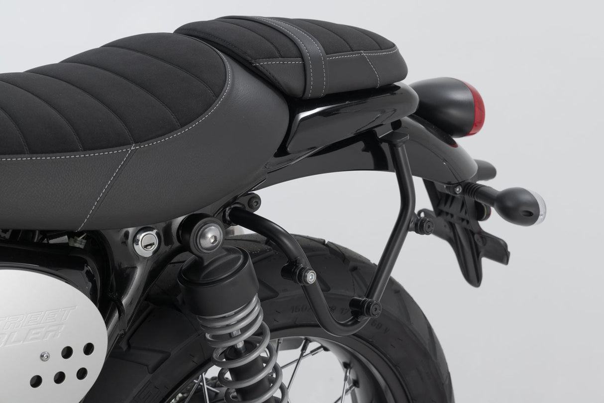 SLC Side Carrier Left Triumph Street Twin/ Scrambler/ Cup, Thruxton TFC - SW - Motech UK
