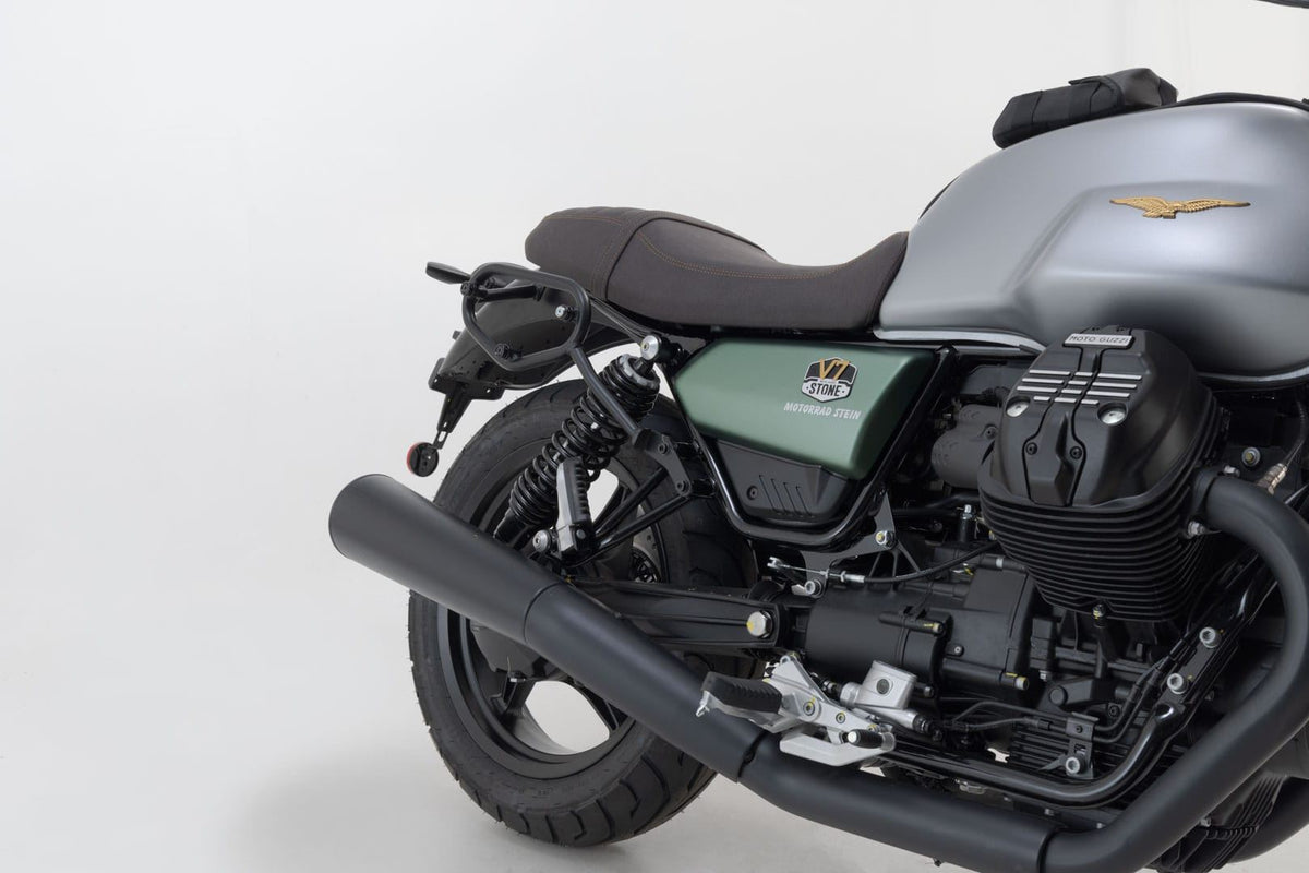 SLC Side Carrier right Moto Guzzi V7 IV Special Stone (20-) Black - SW-Motech UK