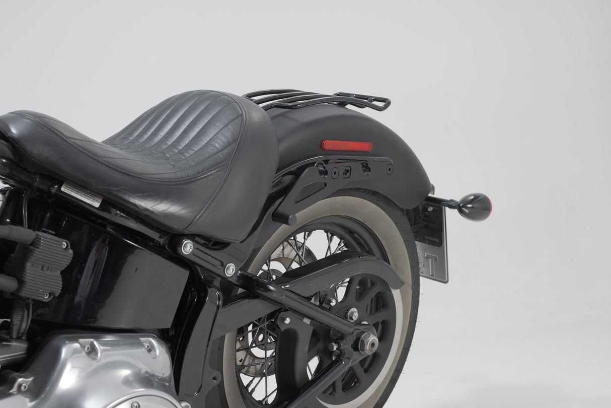 SLH Side Carrier LH1 Left Harley Davidson Softail Slim (12 - 17) - SW - Motech UK