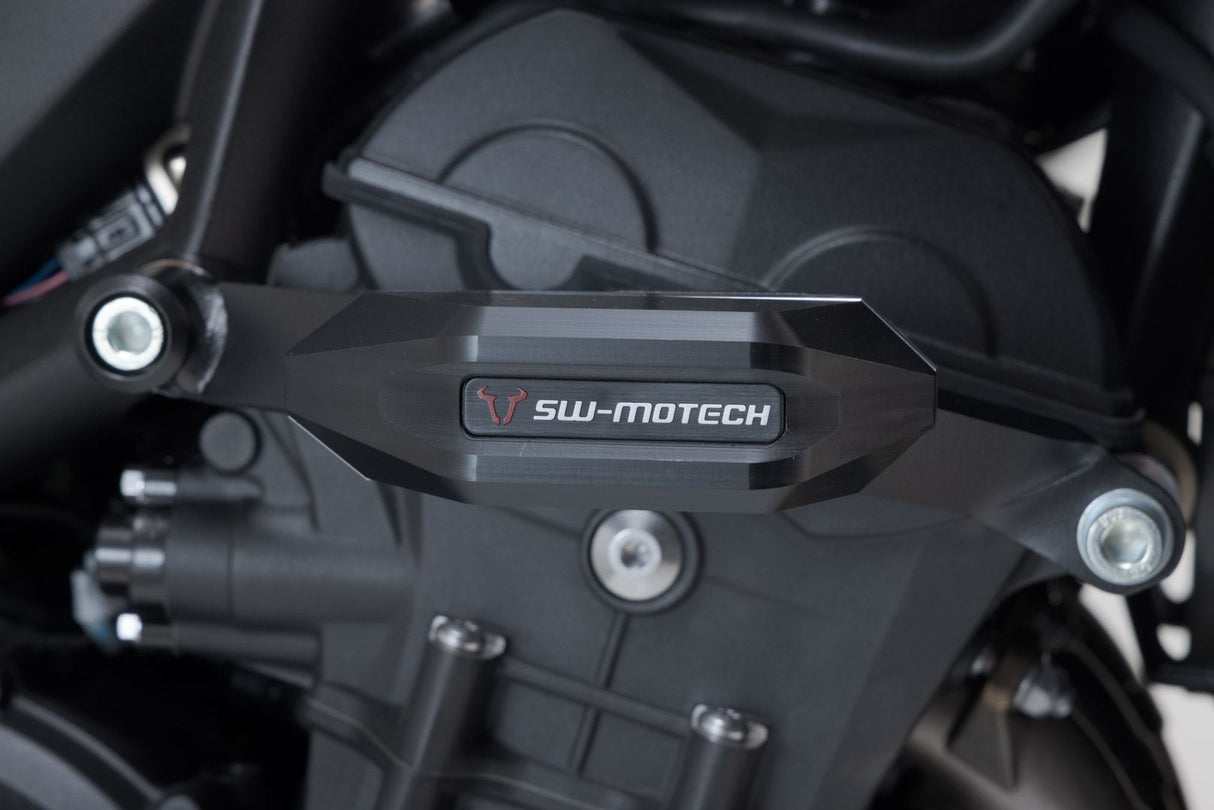Slider set for frame Black Triumph Street Triple (12 - ) / Rx (15 - ) - SW - Motech UK