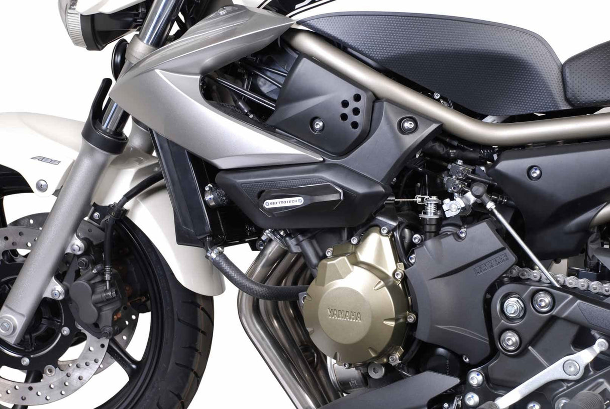 Slider set for frame Black Yamaha XJ6 (08 - 12) / XJ6 Diversion (08 - ) - SW - Motech UK