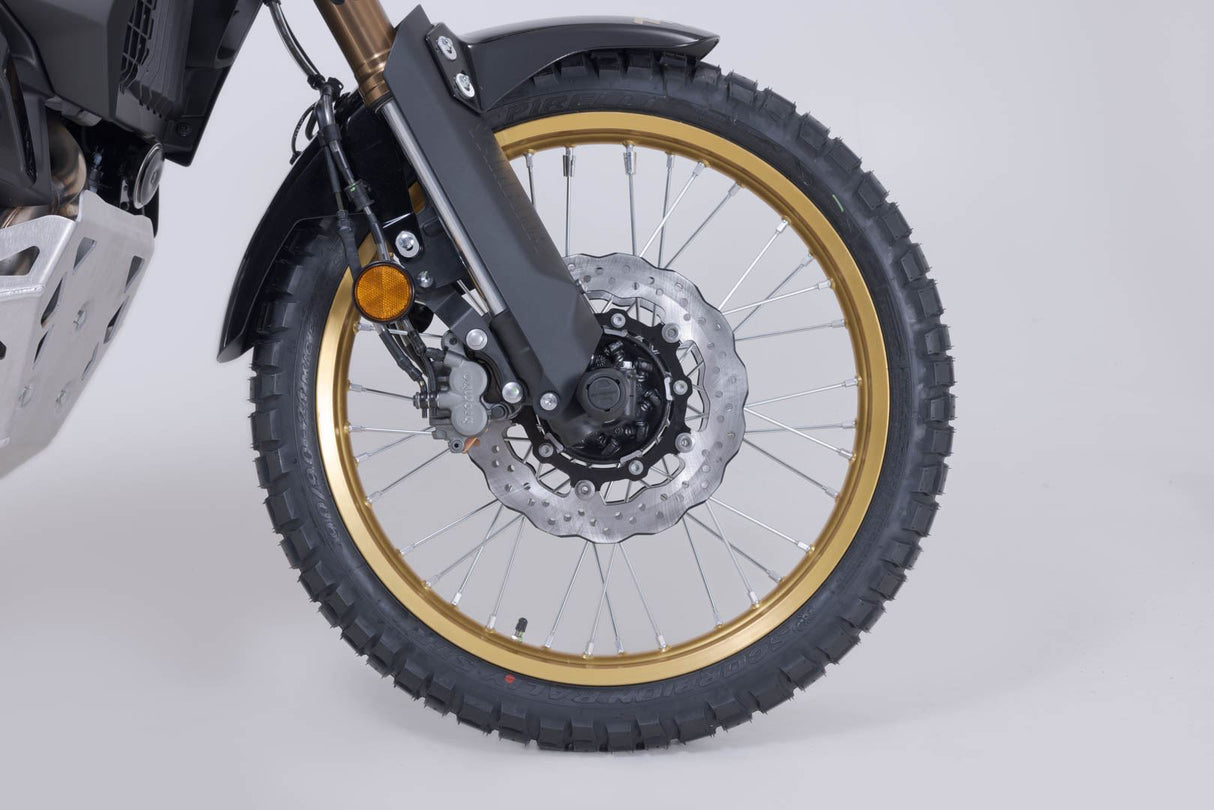 Slider set for front axle Black. Yamaha Ténéré 700 World Raid (25-). - SW-Motech UK