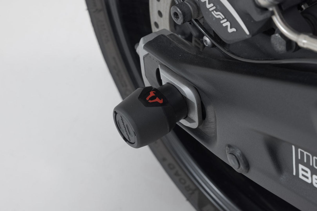 Slider Set for Rear Axle Triumph Trident 660 (21 - ) Black - SW - Motech UK