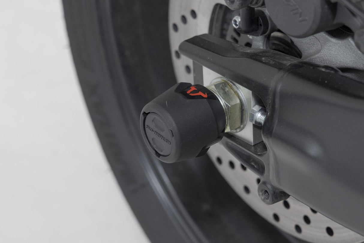 Slider Set for Rear Axle Yamaha MT - 09 (20 - ) Black - SW - Motech UK