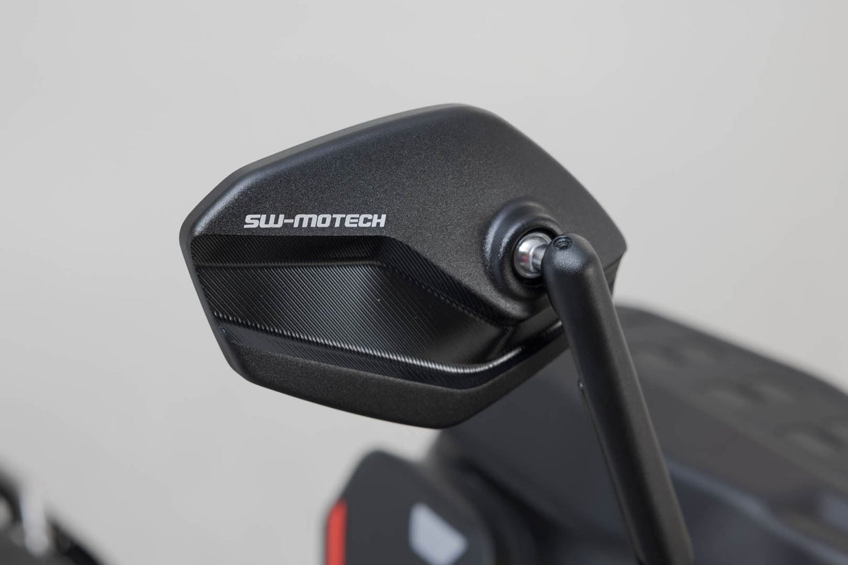 Sport mirror set High25 M10x1 Long - SW - Motech UK