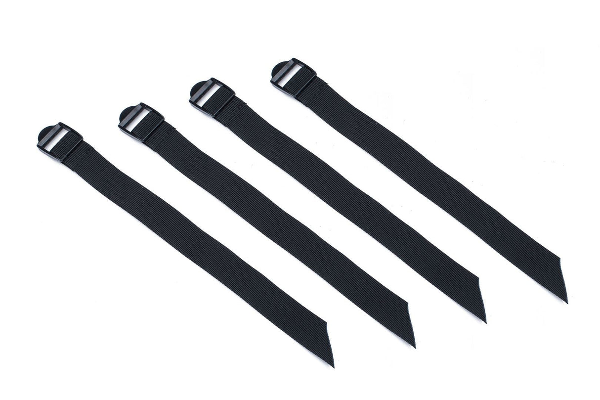Strap set for TRAX expansion bag 4 straps 30x350 mm With slip - lock - SW - Motech UK
