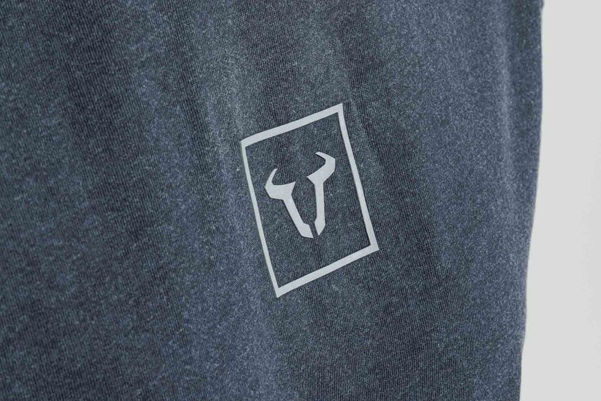 T-Shirt Unisex Riders Line Dark Grey. Optic Wash. Unisex. Size 3XL. - SW - Motech UK