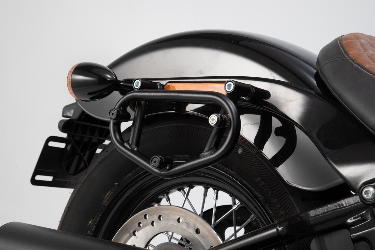 TRAX ADV Aluminium Case System 45/37 litre Kawasaki KLR 650 (08 - ) Silver - SW - Motech UK