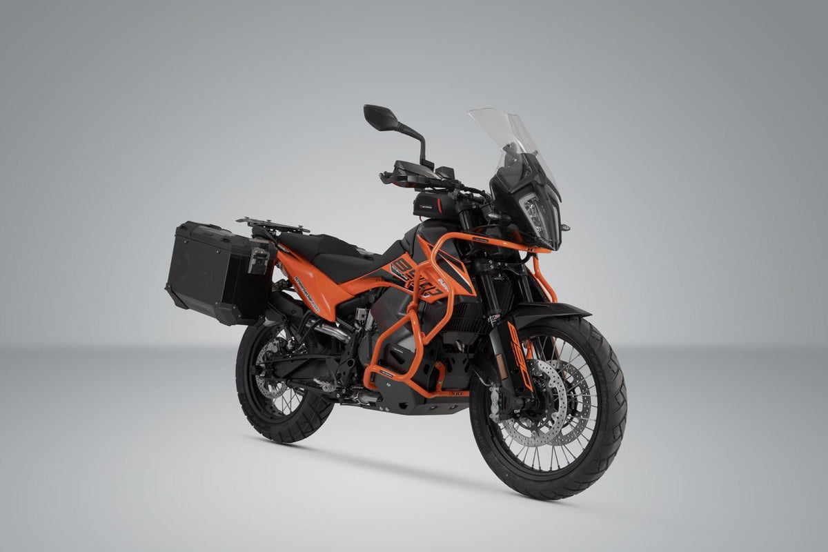 TRAX ADV aluminium case system 790 Adv/R, 890 Adv/R, 890 SM T 45/37 Litre Black - SW-Motech UK