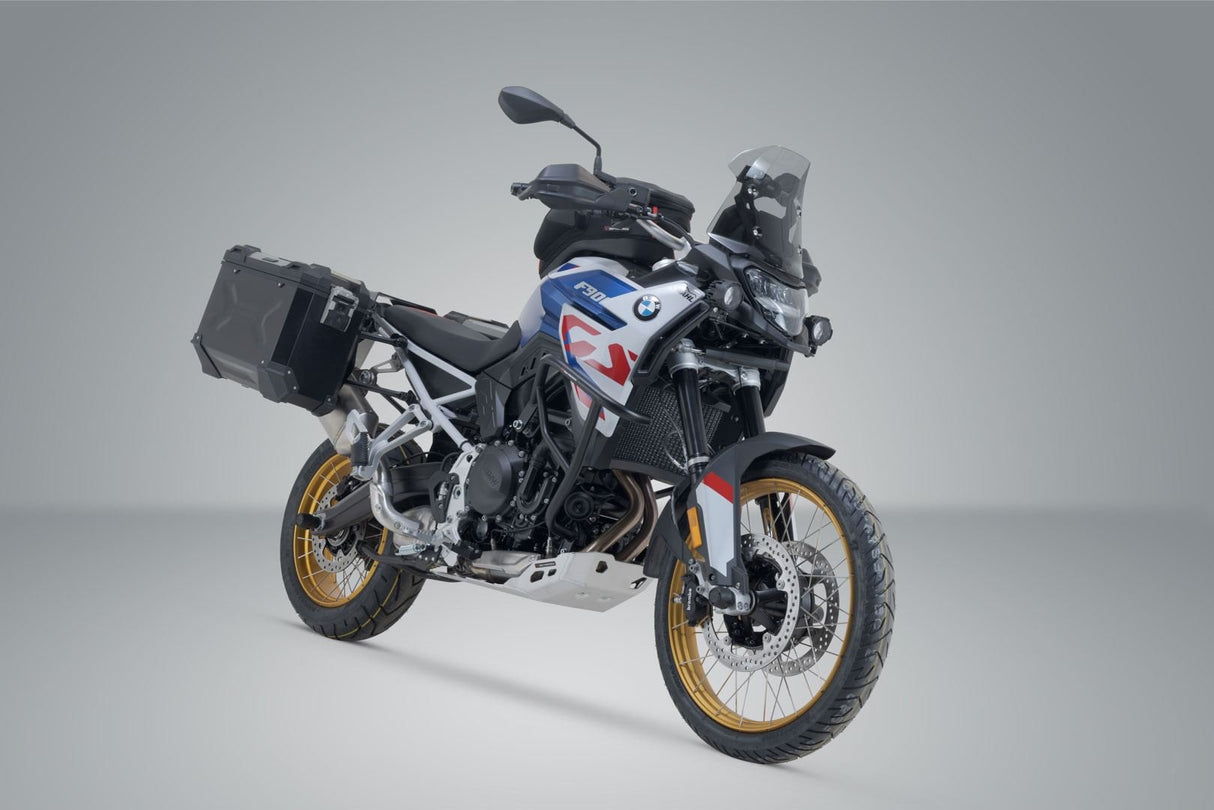 TRAX ADV aluminium case system Black. 45/37 l. BMW F 900 GS (23 - ). - SW - Motech UK