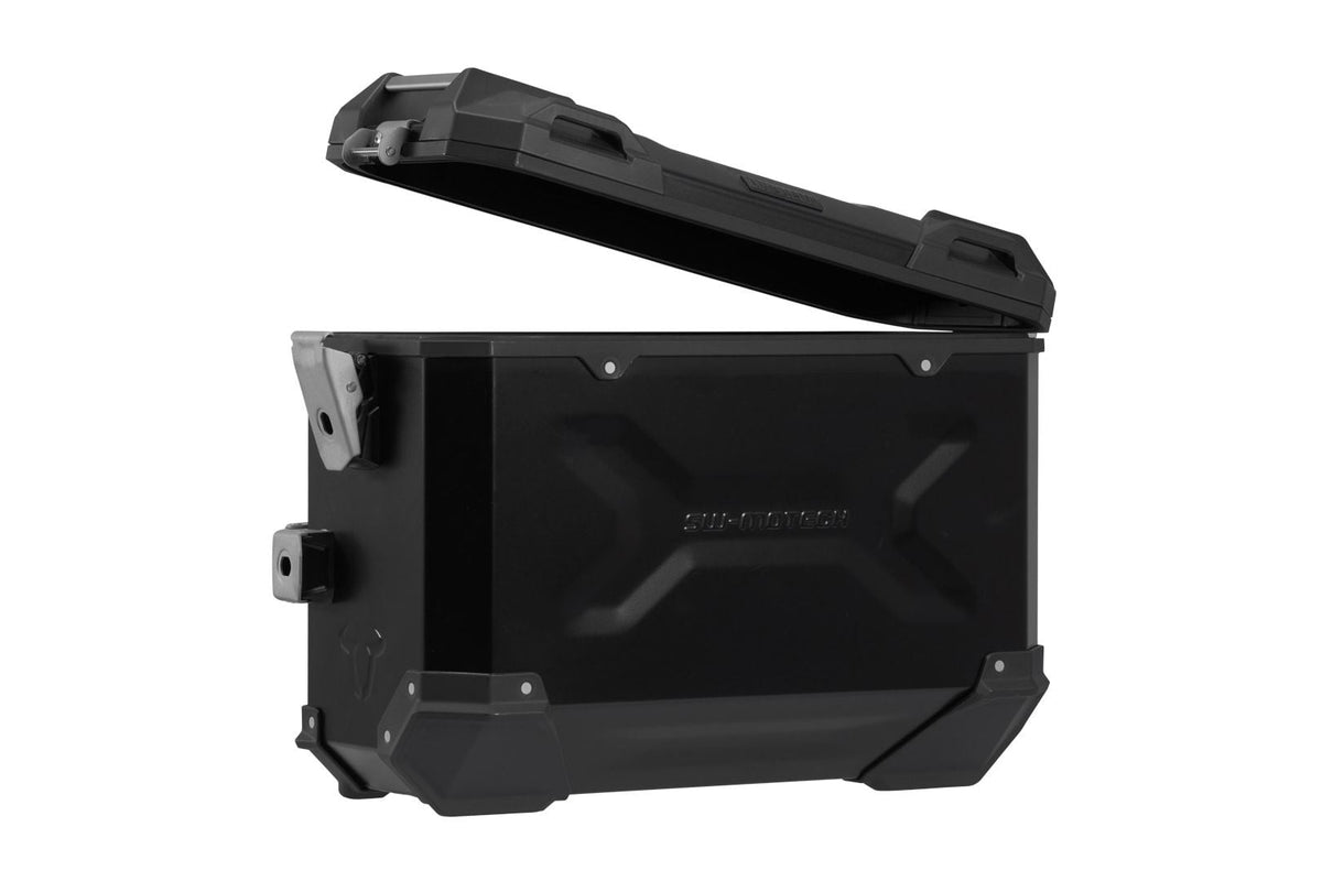 TRAX ADV aluminium case system Honda X-ADV (20-) 45/37 litre Black - SW-Motech UK