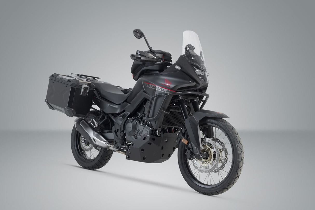 TRAX ADV aluminium case system Honda XL750 Transalp (22 - ) 45/45 litre Black - SW - Motech UK