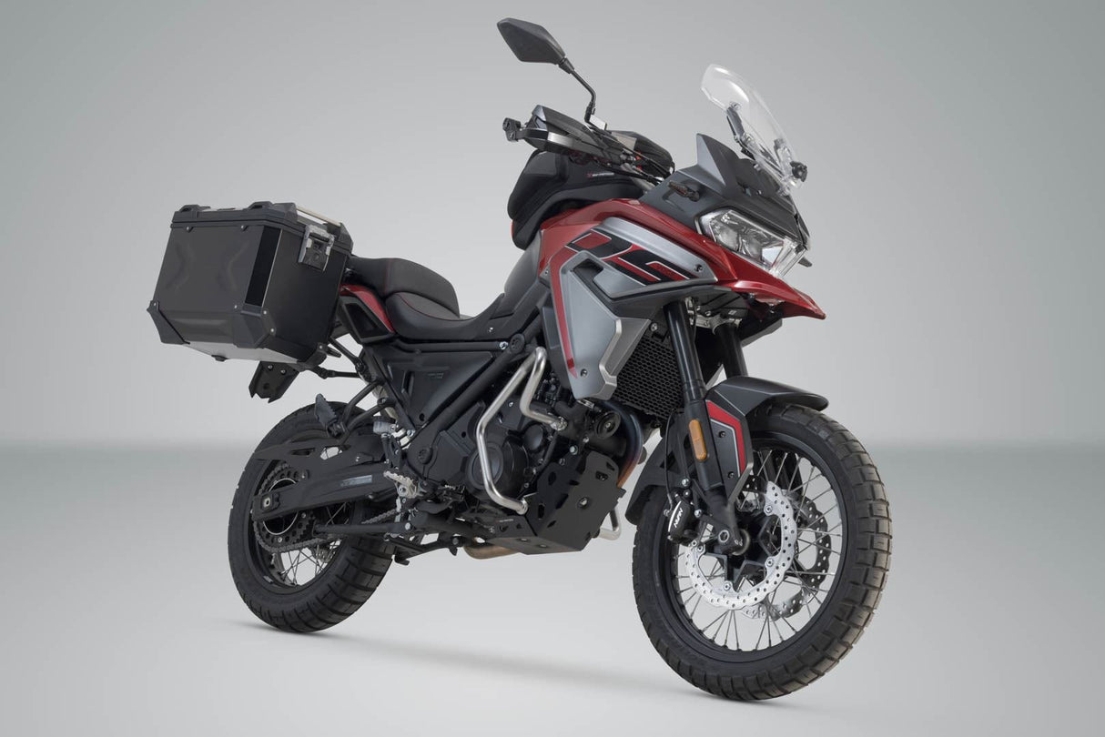 TRAX ADV aluminium case system Voge 650 DS/X (22 - ) 37/45L Black - SW - Motech UK