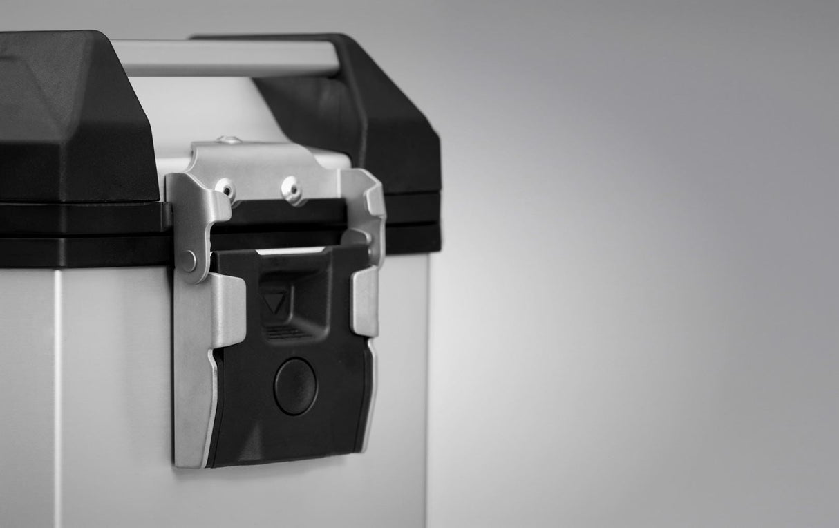 TRAX ADV L Side Case Aluminum 45 litre Right Silver - SW - Motech UK