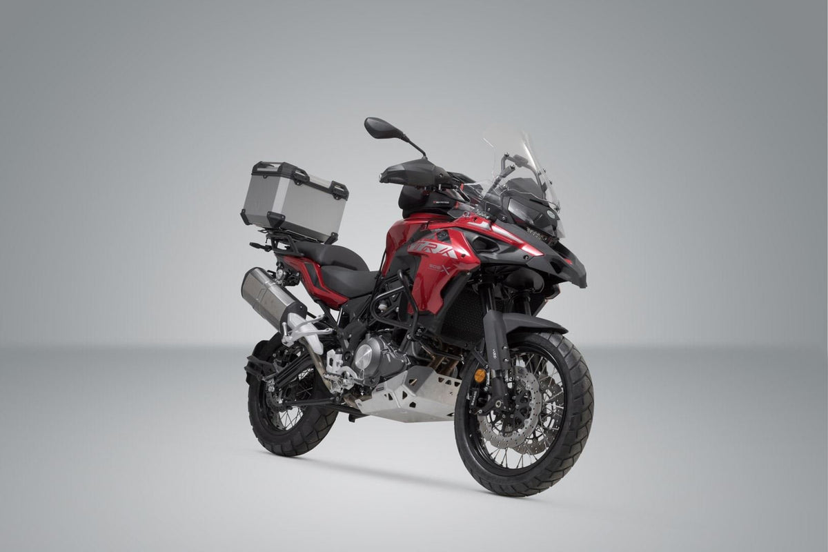 TRAX ADV Top Case System Benelli TRK 502 X (18-) Silver - SW-Motech UK