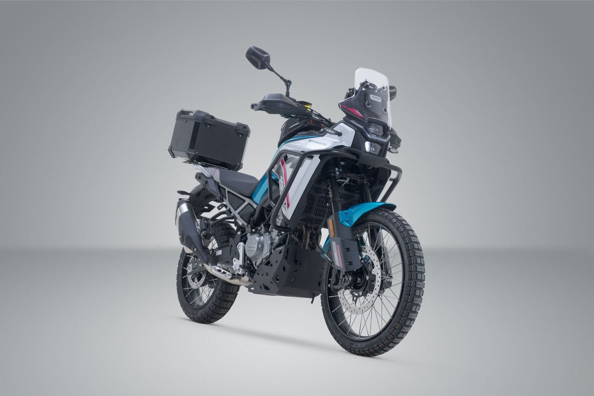 TRAX ADV top case system Black. CFMoto 450MT (23 - ). - SW - Motech UK