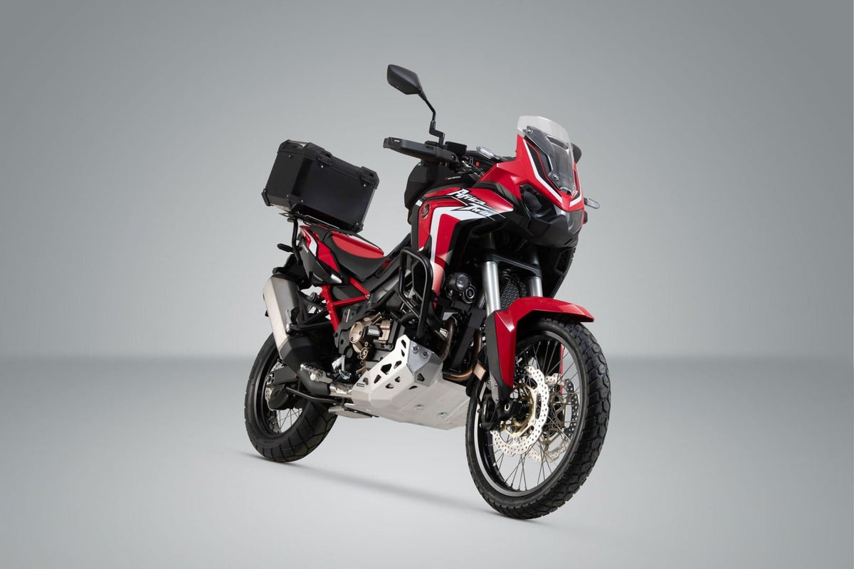 TRAX ADV Top Case System Honda CRF1100L Africa Twin (19-21) Black - SW-Motech UK