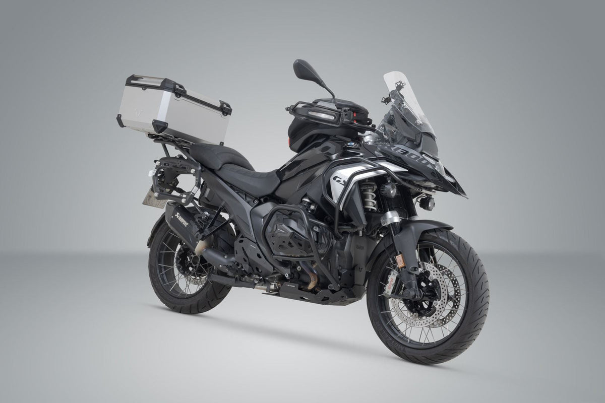 TRAX ADV top case XL Aluminum. Black. - SW-Motech UK