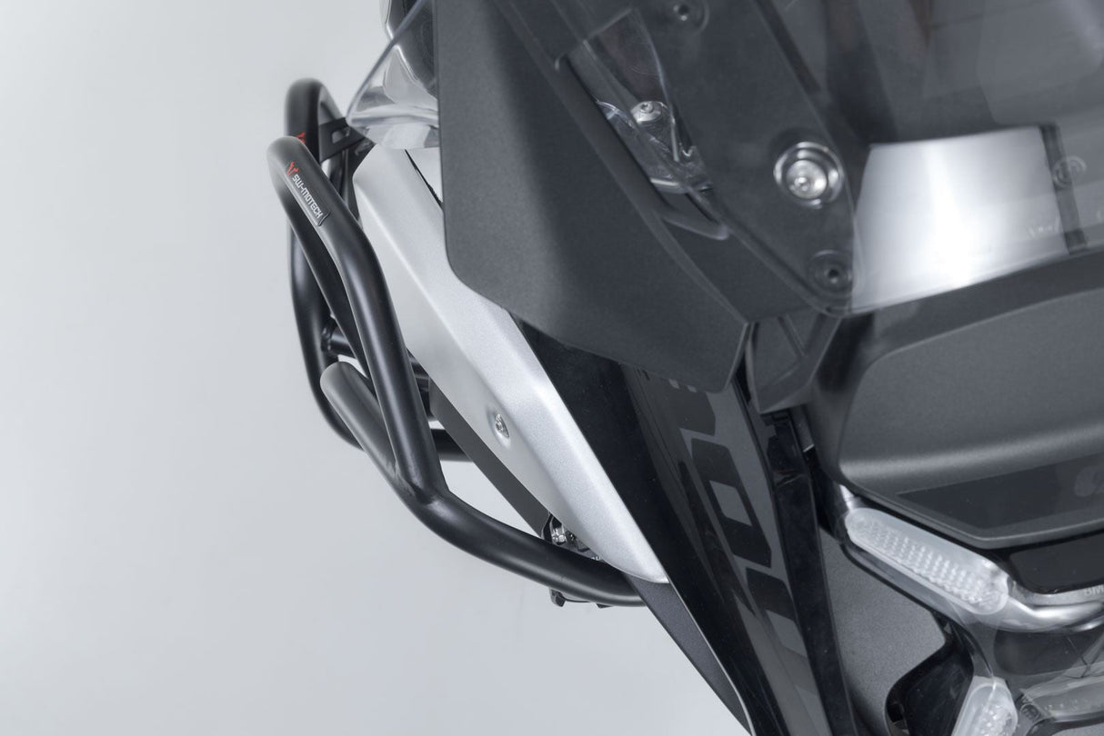 Upper crash bar BMW R 1300 GS (23 - ) Black - SW - Motech UK