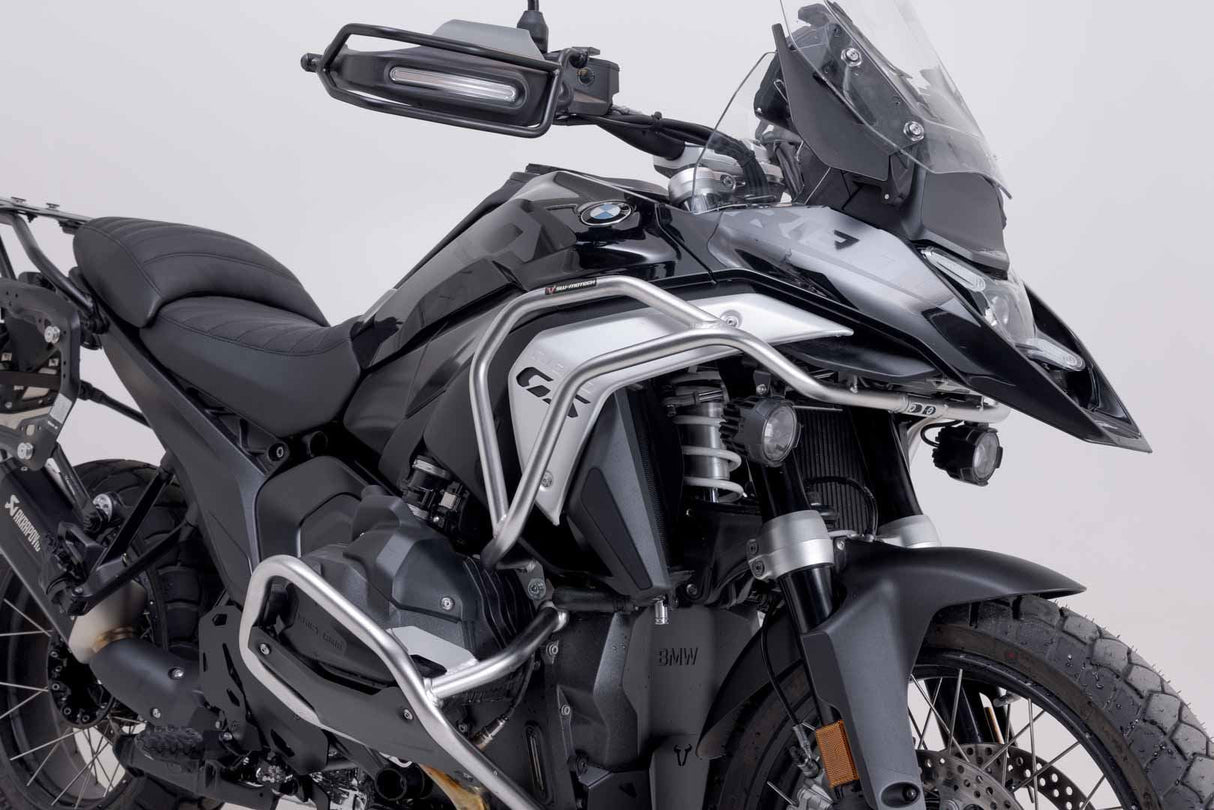 Upper crash bar Stainless steel. BMW R 1300 GS (23 - ). For OEM SBL. - SW - Motech UK