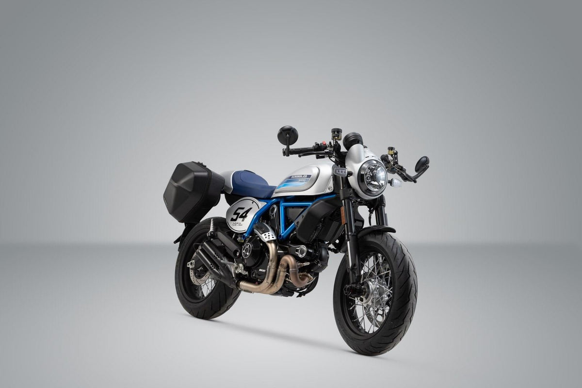 URBAN ABS Side Case System 2x 16,5 litre Ducati Scrambler Cafe Racer (17-18) - SW-Motech UK