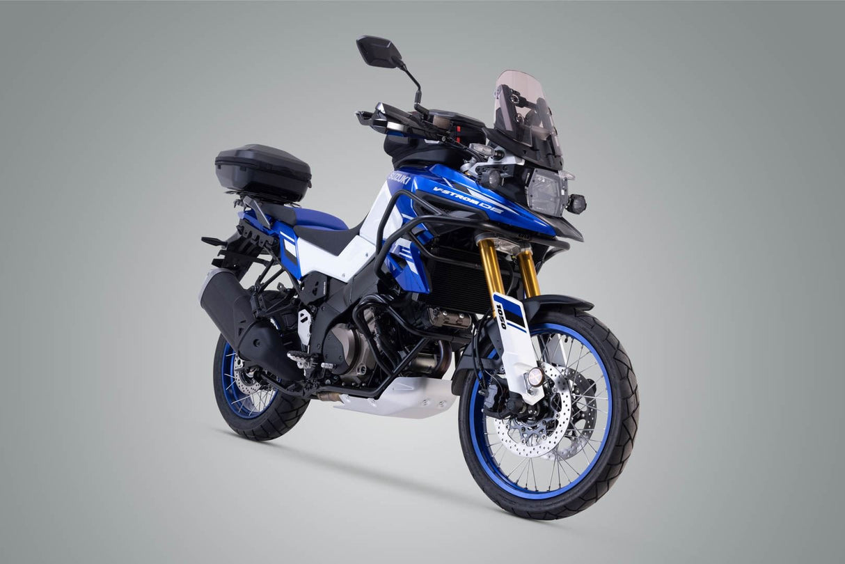 URBAN ABS top case system Black. Suzuki V Strom 650 / 1000 / 1050. - SW - Motech UK