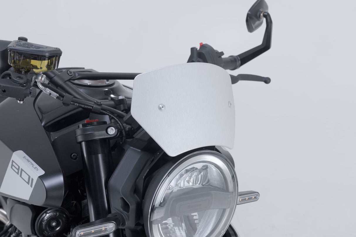 Windscreen Grey. Husqvarna Svartpilen 801 (24 - ). - SW - Motech UK
