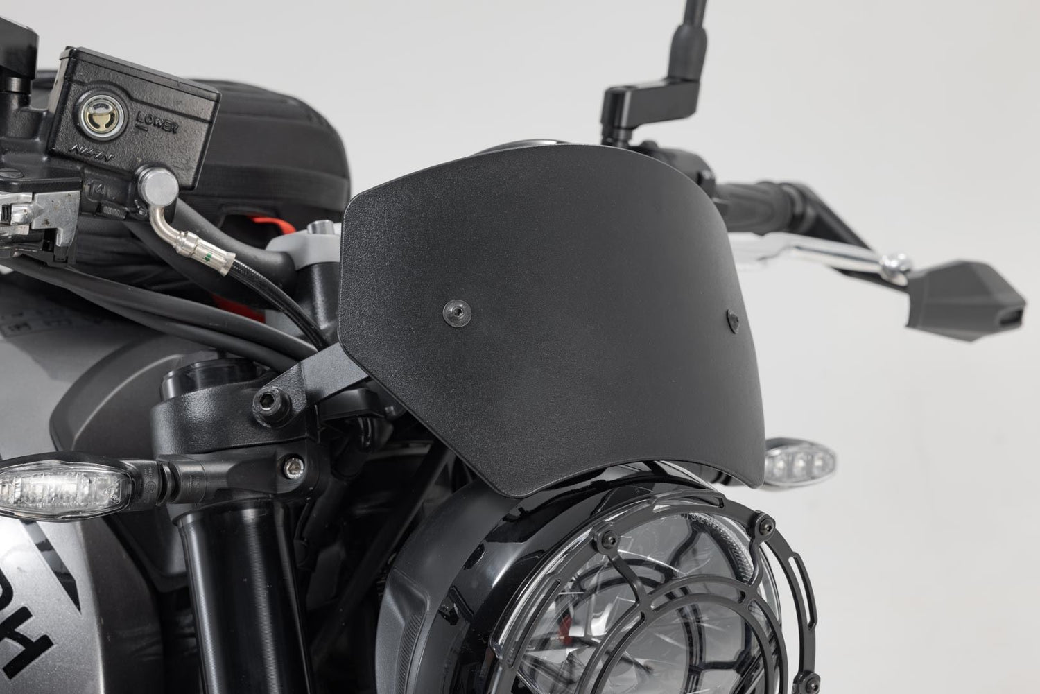 Windscreen Triumph Trident 660 (21 - ) Black - SW - Motech UK