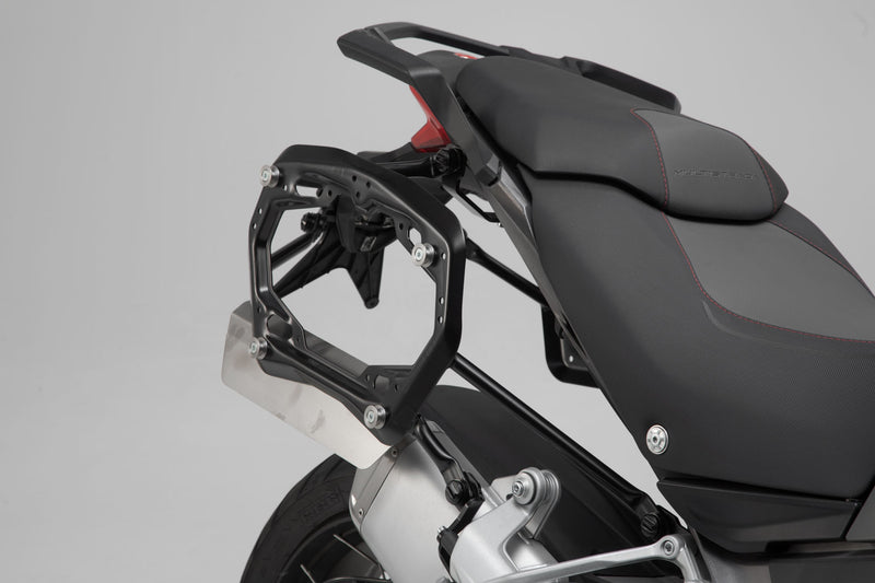 TRAX ADV Aluminium Case System 45/45 litre Ducati Multistrada 1200/1260/950 (15-)  Black