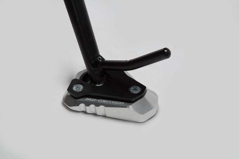 Extension for Side Stand Foot Kawasaki models (12-) Black/Silver