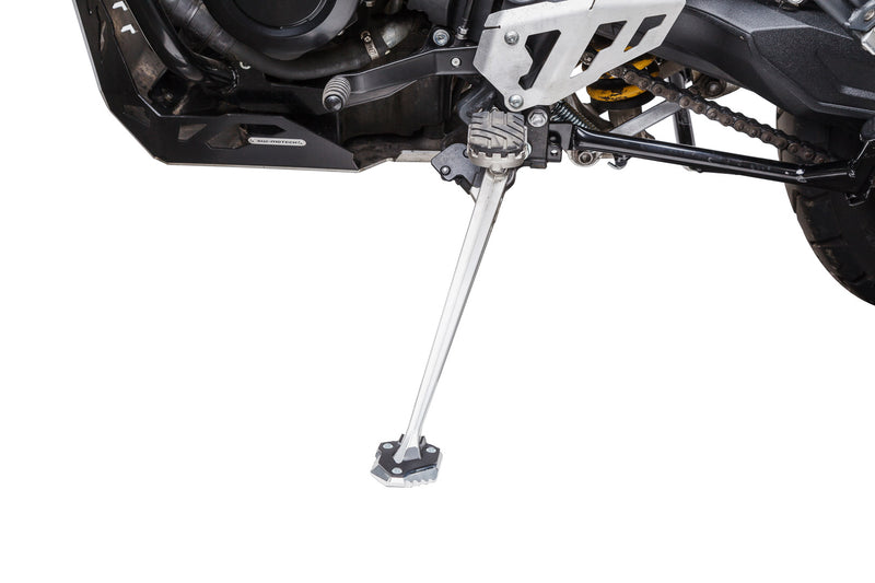 Extension for Side Stand Foot Triumph Tiger 800 models (10-17) Black/Silver