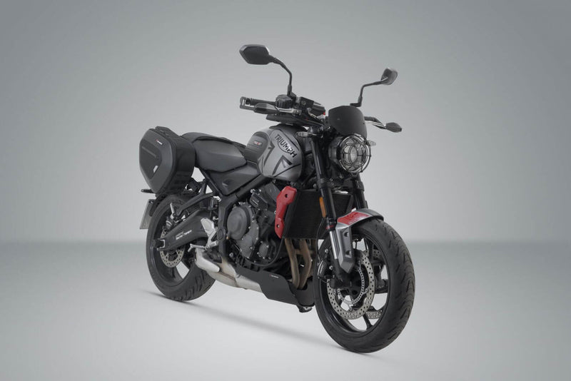 SW-MOTECH equips the Triumph Trident 660 with accessories