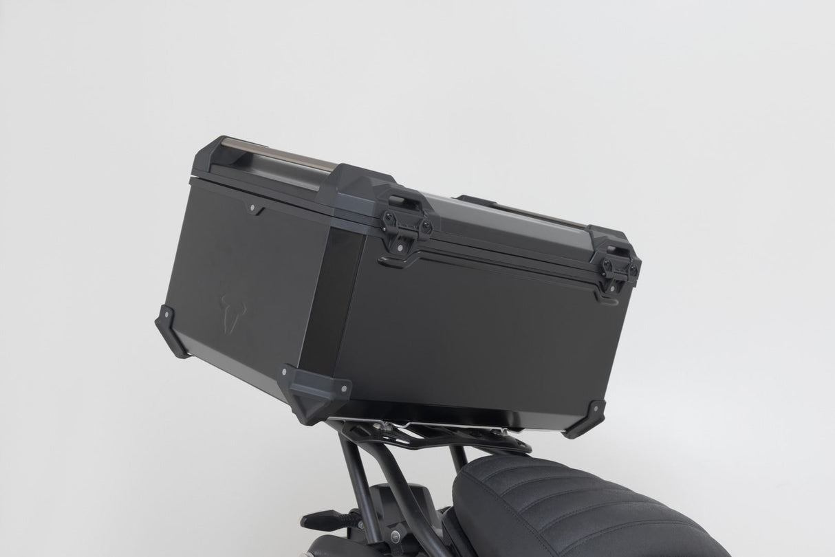 TRAX ADV top case XL Aluminum. Silver.