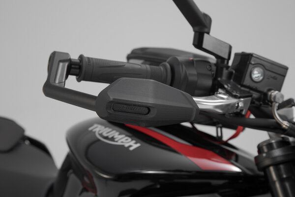 Lever Guards Triumph Street Triple 765 R / S (19-) with Wind Protection Black