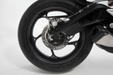 Slider Set for Rear Axle Triumph Street Triple (12-) / Rx, Daytona (15-) Black