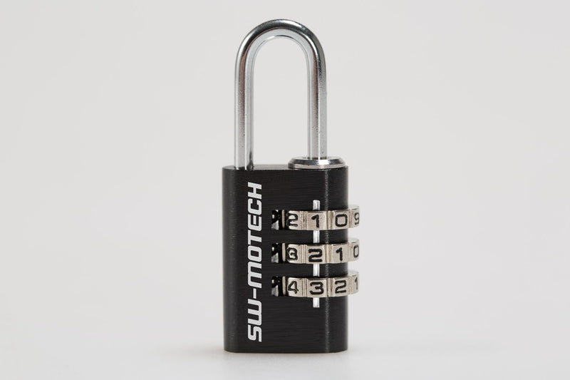 Lock for Motorcycle Luggage Combination lock Black