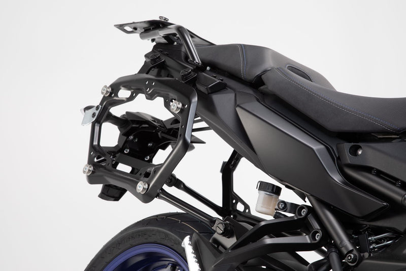 TRAX ADV Aluminium Case System 45/45 litre Yamaha MT-09 Tracer/Tracer 900GT (17-) Silver