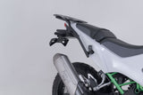TRAX ADV aluminum case system + Akrapovic Black. 45/37 l. Kawasaki KLE500/KLE500 SE (26-).