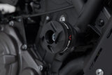 Slider set for frame Black Yamaha XSR700 (15-)