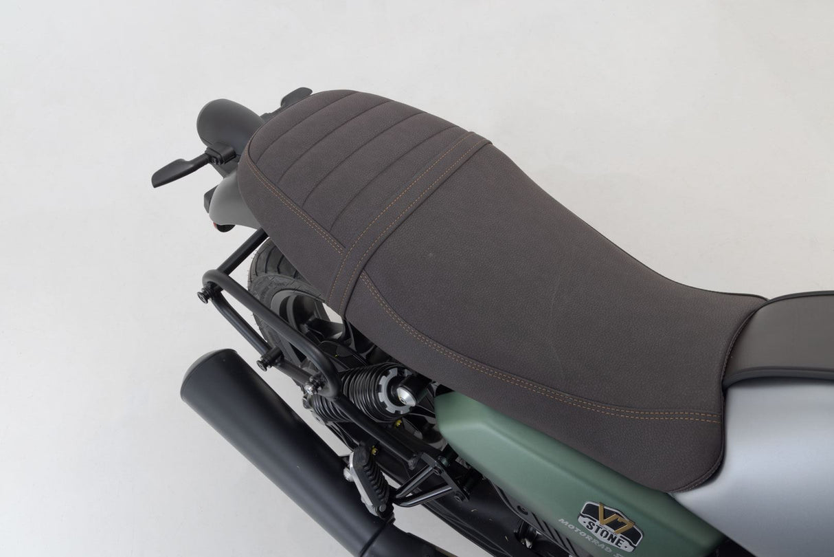 Legend Gear side bag system LC Black Edition Moto Guzzi V7 models (20-).