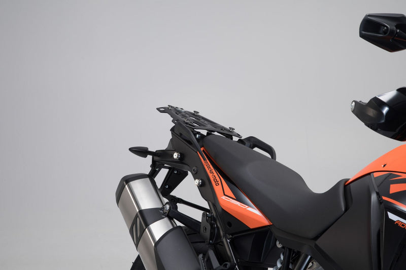 TRAX ADV Aluminium Case System 45/37 litre KTM 1050/1090/1190 Adv,1290 SAdv Silver