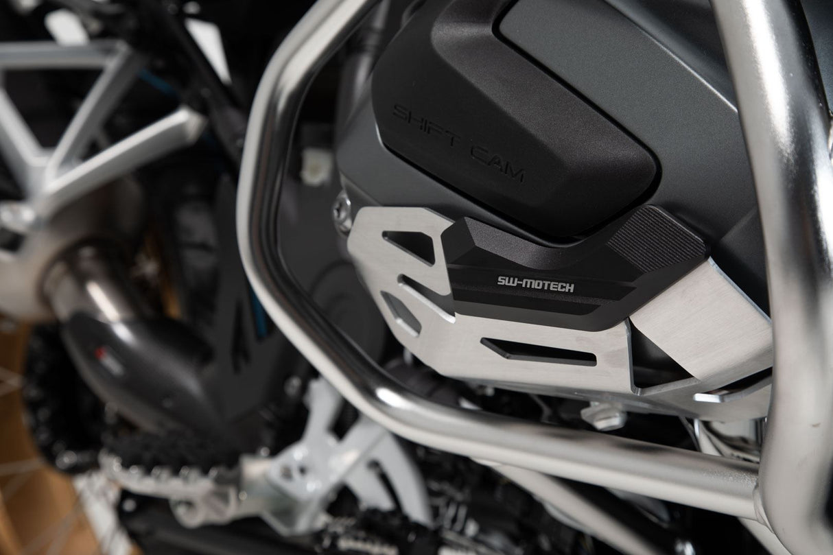 Cylinder guard BMW R 1250 GS/Adv, R 1250 RS/ RT Black/Silver